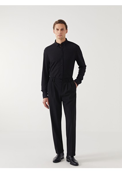 Yeni Sezon Regular Fit Uzun Kollu Erkek Dokulu Gömlek fiyatları