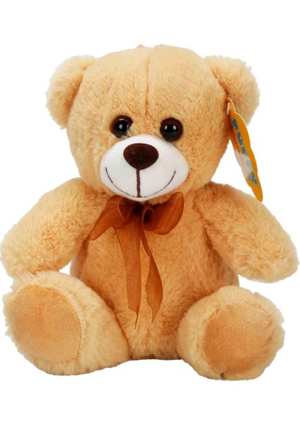 Bfs 0998 Peluş Ayı Oturan Kurdeleli 21CM 2r fırsatları