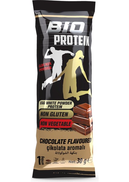 Çikolata Aromalı Protein Tozu 30 G 2 Adet