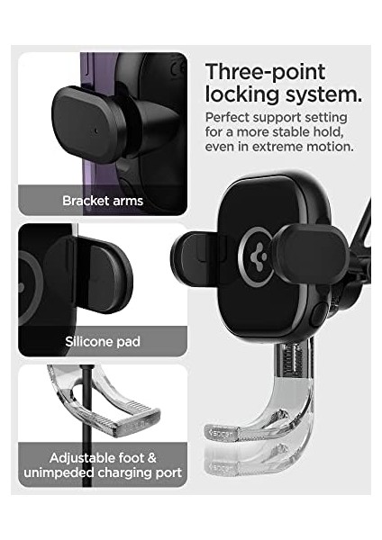 Magfit Araç Içi Telefon Tutucu + Manyetik Kablosuz Şarj Cihazı Için Özellikli Onetap UTS35W - ACP01280 fiyatları