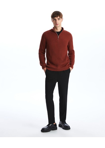 Yeni Sezon Dik Yaka Uzun Kollu Erkek Triko Kazak fiyatları