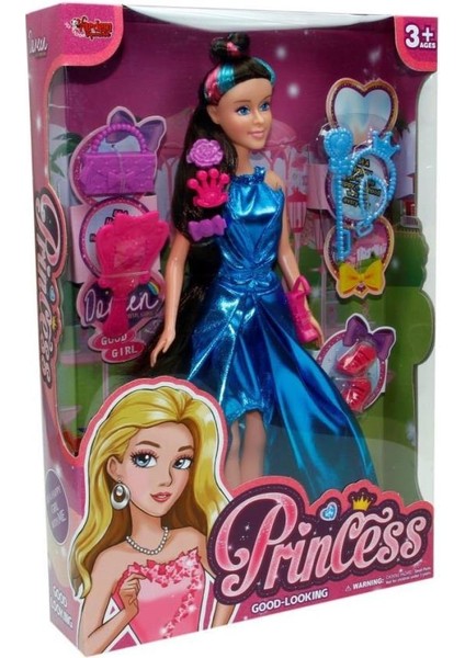 WG-66765 Kutulu 29cm Aksesuarlı Moda Bebek - Vardem Oyuncak