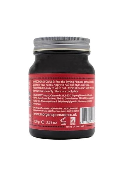 Morgan's Medium Hold & Shine - Orta Tutucu Parlaklık Veren Şekillendirici Pomad (Red Label) 100 gr fiyatları