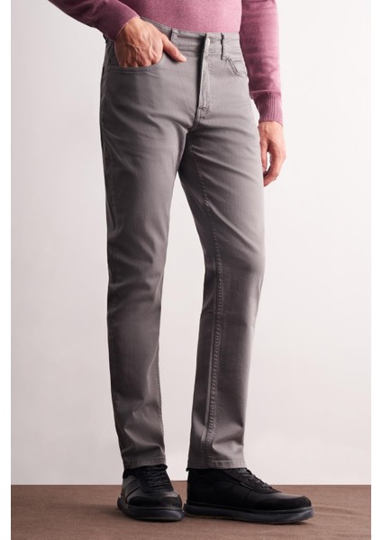 Su Yeşili 5 Cep Casual Slim Fit Pamuklu 5 Cep Pantolon 1003255318 modelleri