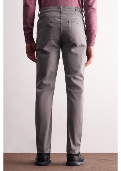 Su Yeşili 5 Cep Casual Slim Fit Pamuklu 5 Cep Pantolon 1003255318 fırsatları