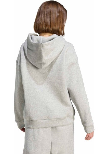 Kadın Günlük Kapşonlu Eşofman Üstü All Szn Holiday Glitter Fleece Loose Hoodie JV5757 fiyatları