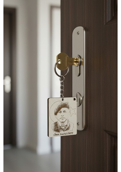 Retro Atölyem Mdf Lazer Kazıma Anahtarlık - 4X5CM Milli Hatıra ve Şehitlik Temalı Hediye fiyatları