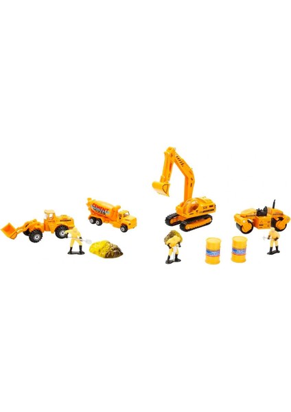 Maxx Wheels Inşaat Araç Seti 11 Parça fiyatları