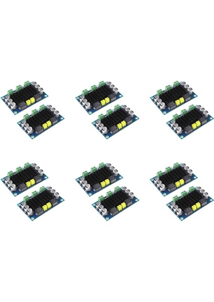12 Pcs XH-M542 100W Ses Amplifikatör Kartı Dc 12V 26V TPA3116D2 Mono Kanal Dijital Yüksek Güçlü Amp (Yurt Dışından)