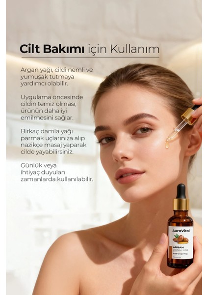 Argan Yağı 10 ml %100 Saf ve Doğal fırsatları