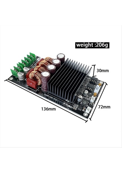 TPA3255 2X300W Stereo Hıfı Dijital Güç Amplifikatör Kart 600W Sınıf D Ses Ses Amperi Otomobil Hoparlör Subwoofer (Yurt Dışından) indirimleri