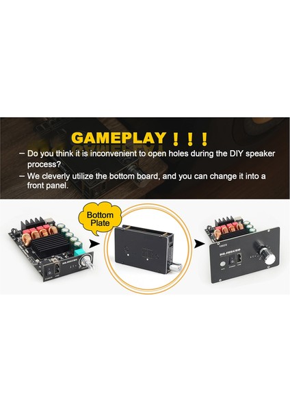 ZK-1002S Bluetooth Amplifikatör Kartı 100W+100W 12-24V Geniş Gerilim Girişi USB 3 5 mm Giriş Ses Modülü B Destekleri (Yurt Dışından)