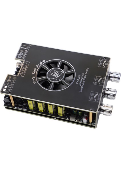 XY-T220H Bluetooth Ses Amplifikatör Modülü 220W x 2 Yüksek ve Düşük Frekans Ayarı Çift Kanal Stereo TPA3251-A (Yurt Dışından)