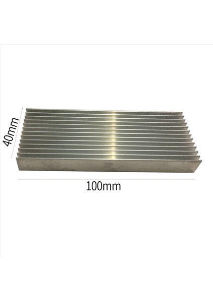 12 Pcs Alüminyum Güç Amplifikatörü Sığır Sebep Isı Lavabosu 100X40X11MM (Yurt Dışından) fırsatları