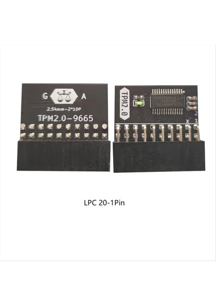 Tpm 2 0 Şifreli Güvenlik Modülü 20 Pin Ana Kurulu Kart Tpm2 0 Asus Gıgabyte Modular Modülü (Yurt Dışından) modelleri