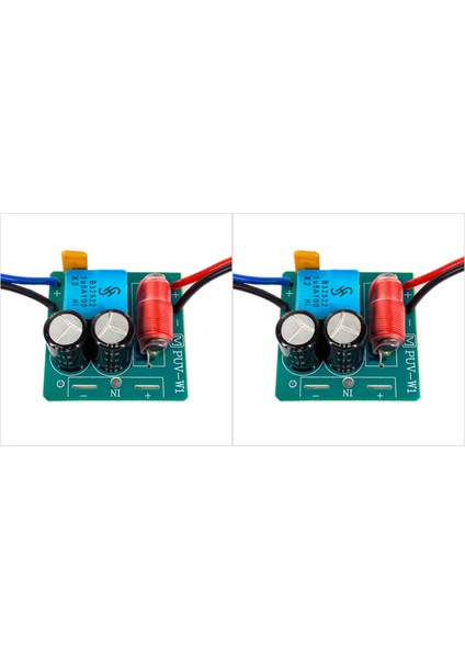 2x 60W 2 Yolu Ses Hoparlör Frekans Bölücü Tiz Bas Tws 2 Birim Crossover Aksesuar (Yurt Dışından)