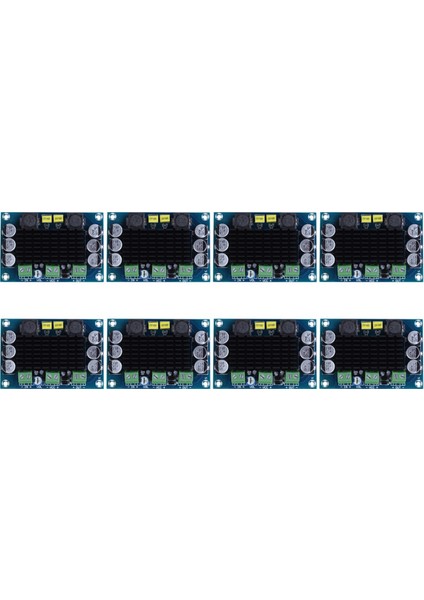 8x Dc 12V-24V TPA3116 D2 100W Mono Kanal Dijital Ses Güç Amplifikatör Kartı Arabası (Yurt Dışından)