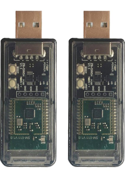 2x Zigbee 3 0 Silikon Laboratuvarı Mini EFR32MG21 Evrensel Açık Kaynak Hub Ağ Geçidi USB Dongle Chip Modülü Zha Ncp Assistant (Yurt Dışından)