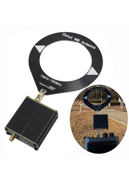 Mini Döngü Anten Yüksek Empedans Amplifikatörü 10KHZ-180MHZ Radyo Walkie Için Düşük Empedans Dönüştürücü (Yurt Dışından) modelleri