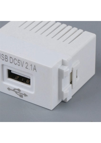 2x Telefon Şarj Paneli USB Güç Modülü 220V Soket 5V Transformatör 2 1A USB Şarj Gücü Soketi Anahtarlama Adaptörü (Yurt Dışından)