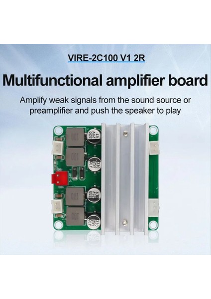 TPA3116D2 Dijital Amplifikatör Kart 2 Kanal Sınıf D Ses Amplifikatör Modülü 2X100W Yüksek Güç Stereo Amp Modülü DC12-24V (Yurt Dışından) fiyatları