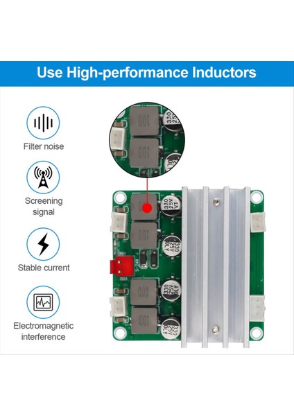 TPA3116D2 Dijital Amplifikatör Kart 2 Kanal Sınıf D Ses Amplifikatör Modülü 2X100W Yüksek Güç Stereo Amp Modülü DC12-24V (Yurt Dışından) indirimleri