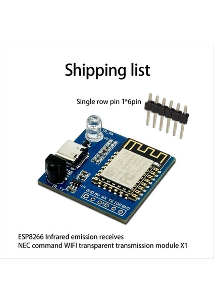 ESP8266 Nec Komutu Wifi Şeffaf Iletim Modülü Için Kızılötesi Iletim ve Alma (Yurt Dışından) fiyatları