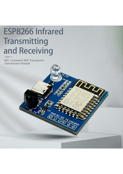 ESP8266 Nec Komutu Wifi Şeffaf Iletim Modülü Için Kızılötesi Iletim ve Alma (Yurt Dışından) fırsatları