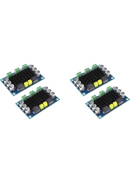 4 Pcs XH-M542 100W Ses Amplifikatör Kartı Dc 12V 26V TPA3116D2 Mono Kanal Dijital Yüksek Güçlü Amp (Yurt Dışından)