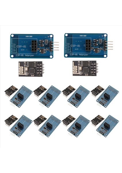 ESP8266 Esp-01 Wifi Kablosuz Adaptör Modülü 3 3V 5V ESP01 Kırma Pcb Adaptörleri (Yurt Dışından) fiyatları