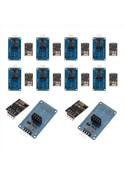 ESP8266 Esp-01 Wifi Kablosuz Adaptör Modülü 3 3V 5V ESP01 Kırma Pcb Adaptörleri (Yurt Dışından) modelleri