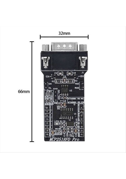 Canfd Modülü MCP2518FD Modül ATA6560 Alıcı Cam Bus Modülü Süper MCP2515 Kontrol Modülü (Yurt Dışından) indirimleri