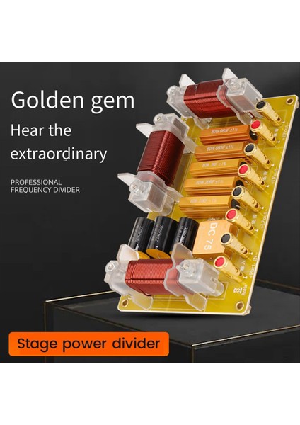 1500W Ses Frekans Bölücü 2 Yolu Ses Crossover 12 15 Inç Aşamalı Performans Yüksek Güç Frekans Bölücü (Yurt Dışından) modelleri