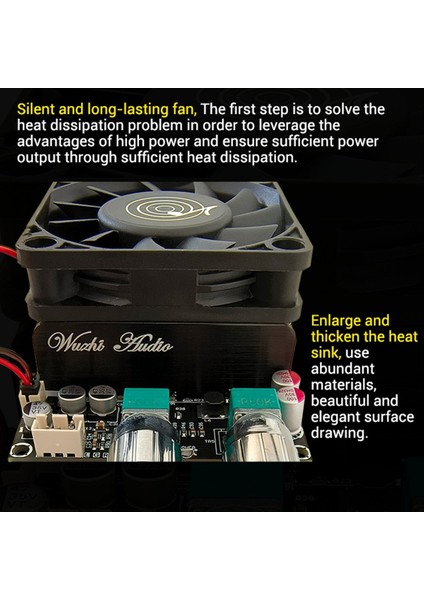 ZK-6001 TPA3255 Dijital Amplifikatör Kartı Yüksek Güç Stereo 300WX2 Köprülü Mono 600W Amp Köprü Kridged Mono Subwoofer Hoparlör B (Yurt Dışından) indirimleri