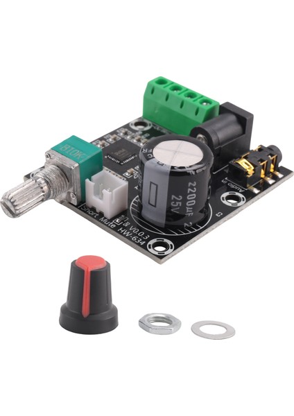 PAM8610 Çift Kanallı Dc 12V Hd Saf Dijital Ses Stereo Amplifikatör Kart Sınıf D 15W x 2 Yüksek Güçlü Amplifikatör Modülü (Yurt Dışından)