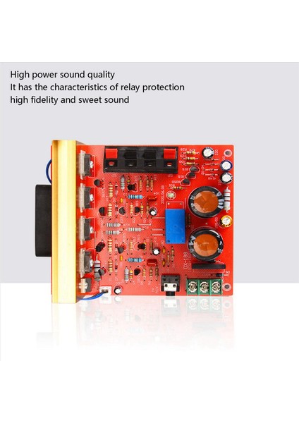 3x Güç Amplifikatörü Ses Kart 180W+180W 2 0 Kanal Fet Hoparlör Amplifikatörü Ses Ön Prupikatörü Çift AC18V-26V Fanlı (Yurt Dışından) modelleri