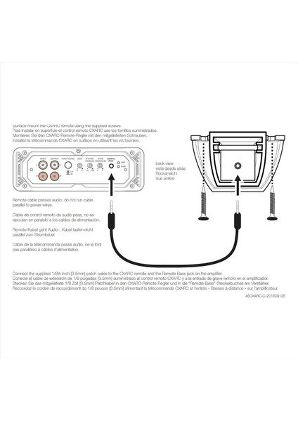 Kicker 46CXARC Cxarc Kicker Cx Serisi Amplifikatörler Için Uzaktan Kumanda (Yurt Dışından) indirimleri