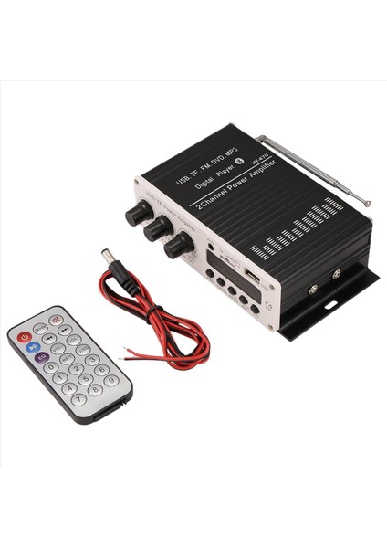 12V Dijital Ses Güç Amplifikatörü Bluetooth 5 0 Hıfı Treble ve Bas Ses Amp Amp 20WX2 House Sinema Kulübü Otomobil Partisi (Yurt Dışından)