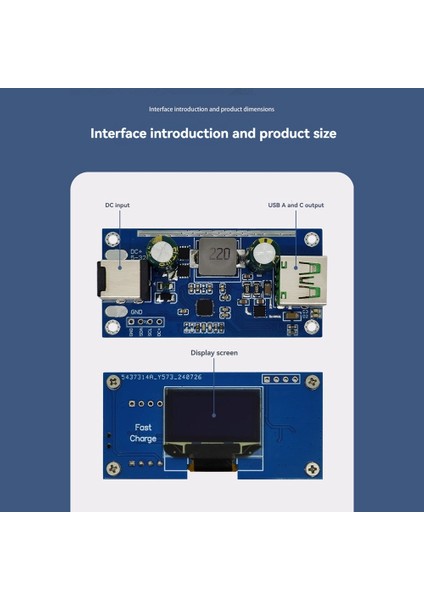 Mini Tam Protokol Hızlı Şarj Modülü SW3518 100W Destek Desteği Pd Qc Hızlı Şarj Modülü (Yurt Dışından) fırsatları