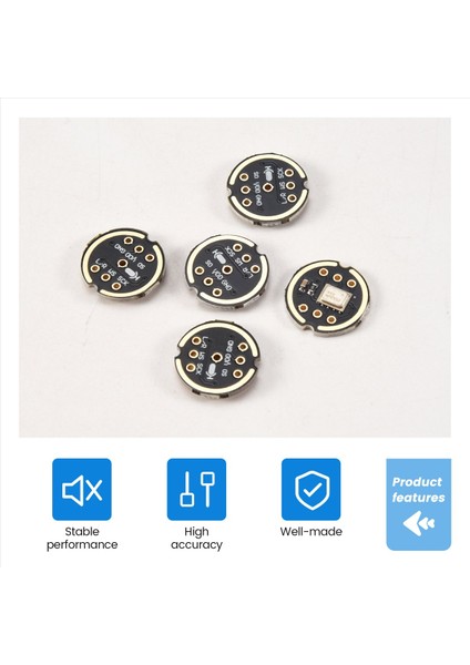 5pcs INMP441 Çok Yönlü Mikrofon Modül Mems Yüksek Hassasiyetli Düşük Güç I2S Arayüz Desteği ESP32 (Yurt Dışından) indirimleri