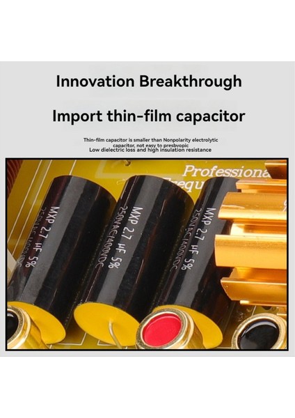 Ses Bölücü Crossover Iki Yönlü Bölücü Tek 18 Inç 15 Inç 12 Inç Performans Ses Crossover Filtre Tweeter (Yurt Dışından) modelleri