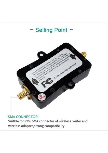 4W 4000MW 802 11B/G/N Wifi Kablosuz Amplifikatör Yönlendirici 2 4ghz Wlan Zıgbee Bt Anten Tdd (Abd Fişi) (Yurt Dışından) fırsatları