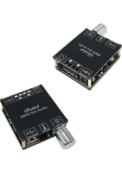 2x XY-C50L Mini Bluetooth 5 0 Kablosuz Ses Dijital Güç Amplifikatörü Stereo Kart 50WX2 Amplaficador 3 5mm USB (Yurt Dışından)