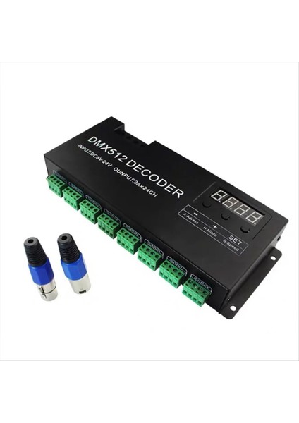 Dijital 24CH Rgb Rgbw DMX512 Kötü Rgbw 512 Decoder Dmx 512 LED Şerit (A) (Yurt Dışından) modelleri