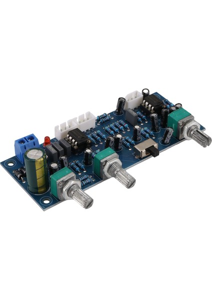 2 1 Kanal Subwoofer Preamp Preamp Kartı Amplifikatör Kartı Düşük Geçiş Filtresi Bas Preampikatörü (Bitmiş Ürün) (Yurt Dışından)