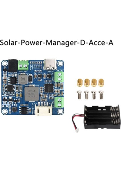 Güneş Güç Yöneticisi Modülü Mppt 6V-24V Güneş Paneli Tip-C 5V/3A Düzenlenmiş Çıkış Modülünü (Yurt Dışından) fiyatları