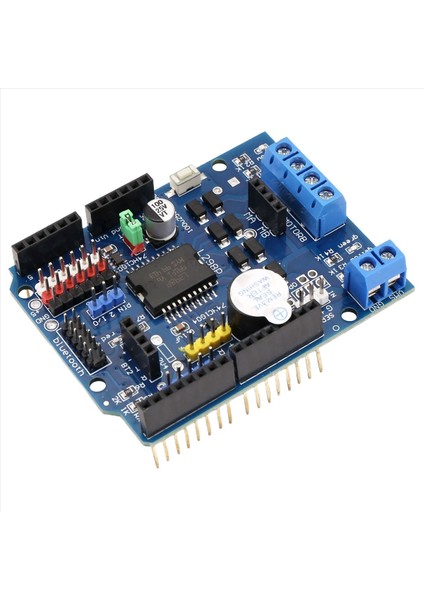 L298P Dc Motor Tahta Tahtası Modülü L298P Dc Motor Kalkanı Modülü 2A Çift H-Bridge 2 Way Arduino Uno R3 (Yurt Dışından)