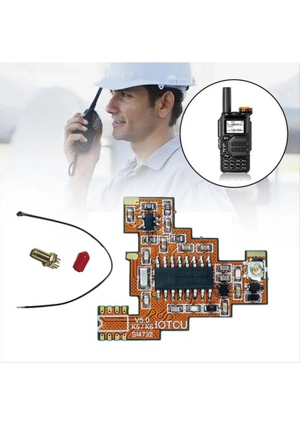 Quansheng Için SI4732 V5 0 Fpc Modifikasyon Modülü K5 K6 Hf Kısa Dalga Tam Bant Resepsiyonu/tek Yan Bant Resepsiyonu (Yurt Dışından) modelleri