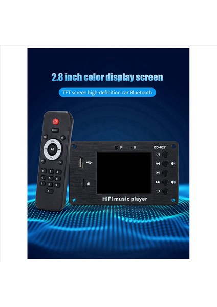 2pcs 2 8 Inç Renkli Ekran Bluetooth 5 1 Araç Senkronizasyonu Kayıpsız Kod Çözme Kurulu Zaman Çartı Saat Fm Ses Kodlayıcı (Yurt Dışından) indirimleri