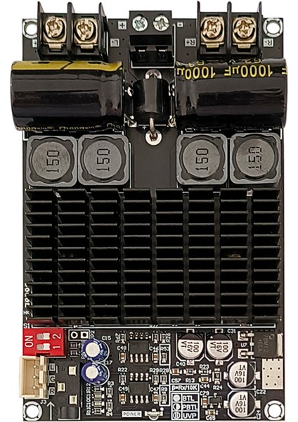 Dijital Amplifikatör Kartı Modülü 2001 Saf Arka Aşama Yüksek Güç TPA3221 Stereo 100WX2 Köprü Mono 200W Modül (Yurt Dışından)